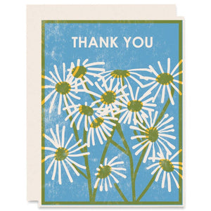 Daisy Garden Thank You Card